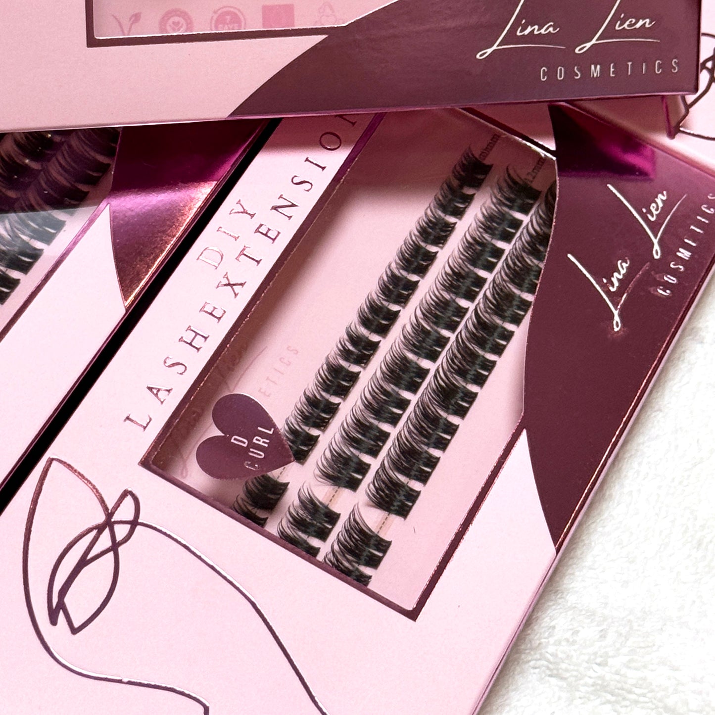 Diy Lash | 60 clusters | 10-12-14 mm | C & D Krul lashes