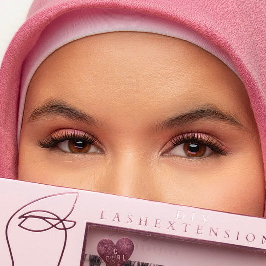 Diy Lash | 60 clusters | 10-12-14 mm | C & D Krul lashes