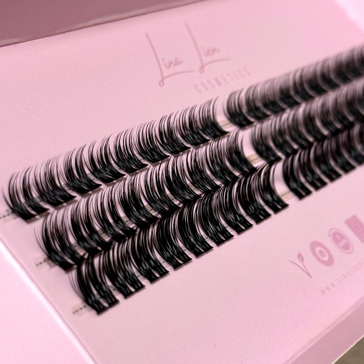 Diy Lash | 60 clusters | 10-12-14 mm | C & D Krul lashes