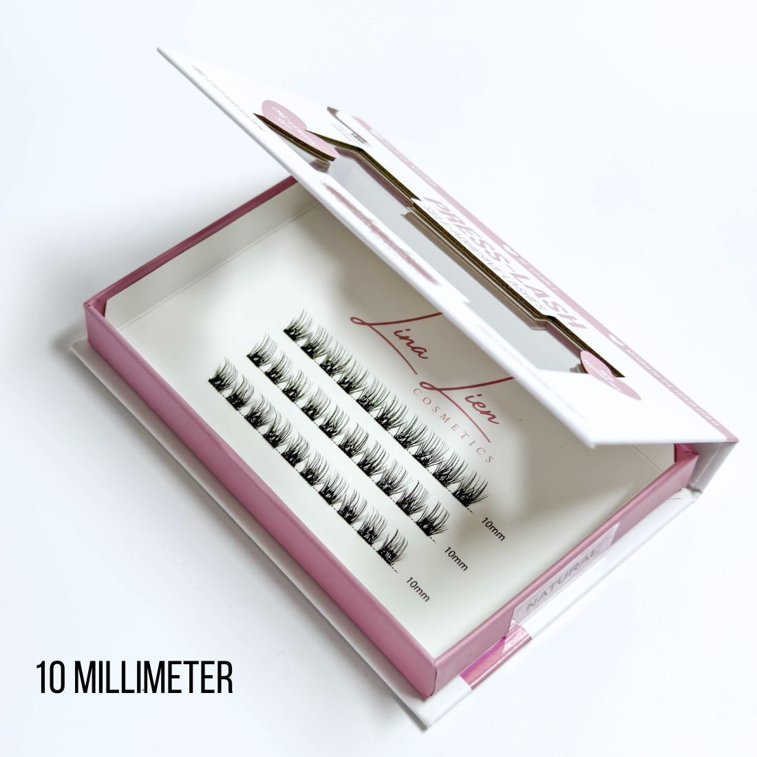 press on lash 10 millimeter
