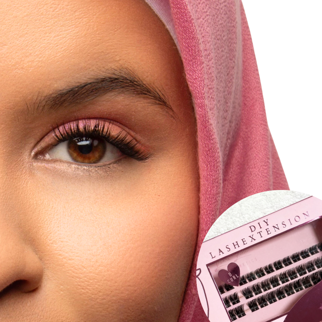 Diy Lash | 60 clusters | 10-12-14 mm | C & D Krul lashes