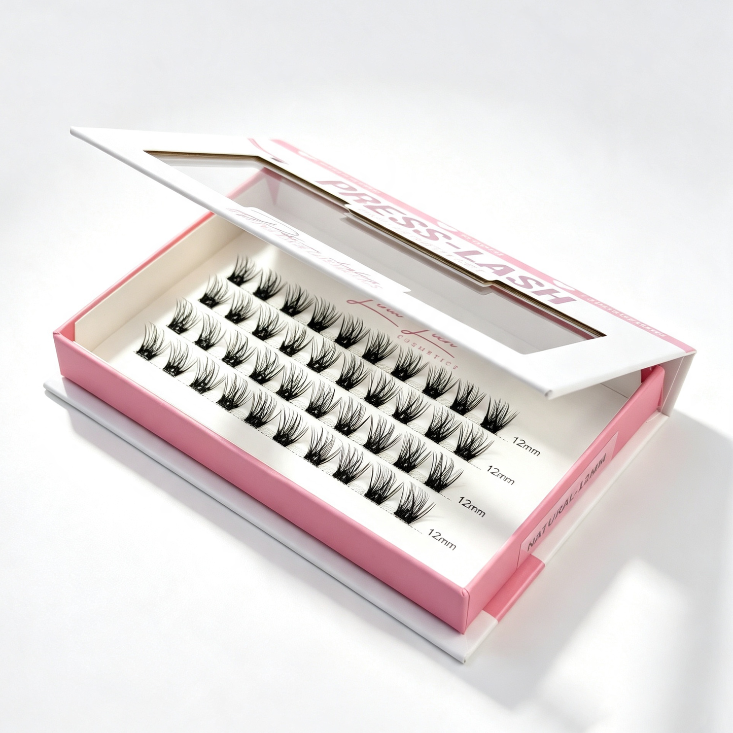 Press on Lash | 1-Length | Natural | PRESS-LASH (pre-glued)