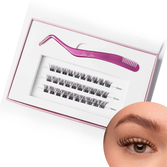 Lash clusters zonder lijm